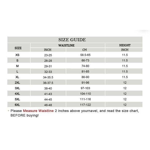 NWT YIANNA Waist Trainer Latex Underbust Corset Size Small - Picture 5 of 6